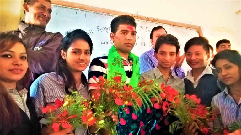 Shiva Sir Farewell Programme at Chandrodaya Secondary School